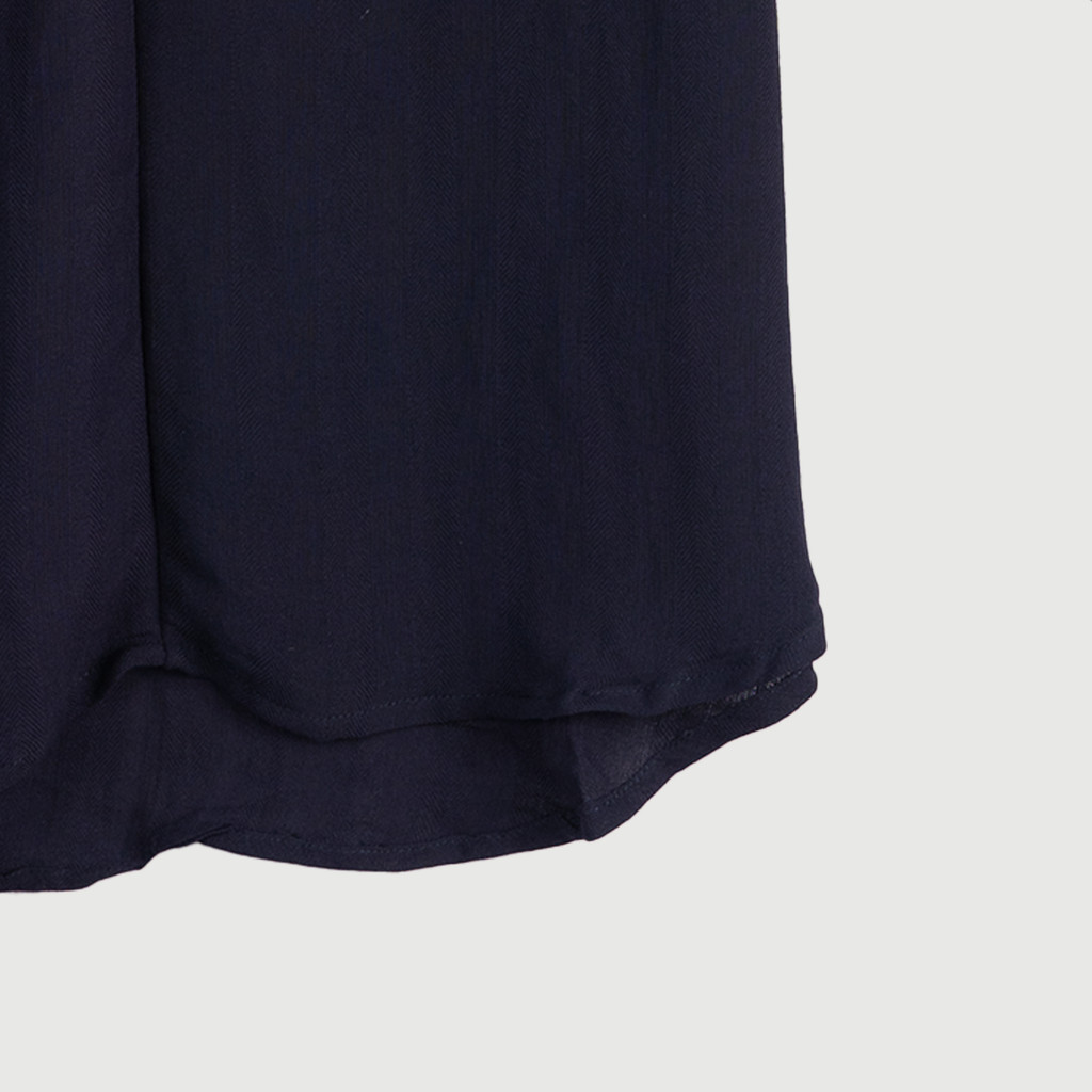 RRJ Ladies Basic Woven Regular Fitting Special Fabric 141254 (Blue)