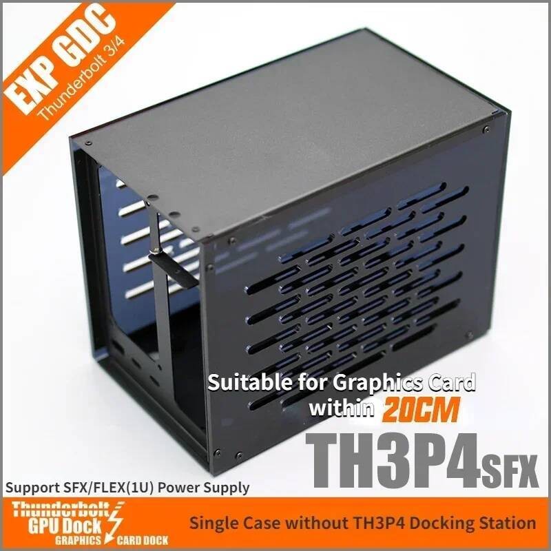Thunderbolt-3/4 TH3P4G3 GPU Dock Aluminum Case Metal Frame Housing BOX ...