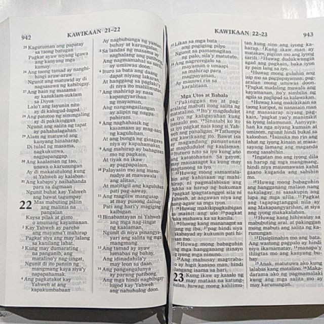 GNT Bible Tagalog (Magandang Balita Biblia) Large font, Hard Bound ...