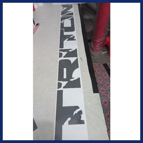 √ Mitsubishi Strada Sticker for Tailgate Triton Design | Shopee Philippines