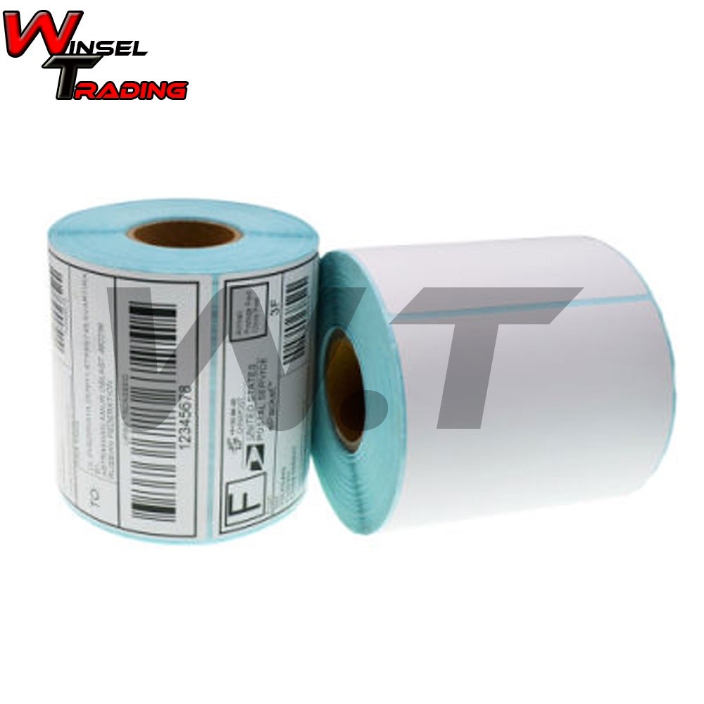Thermal Paper Label Sticker Air Way Bill A6 100x150 (500 Sheets ...