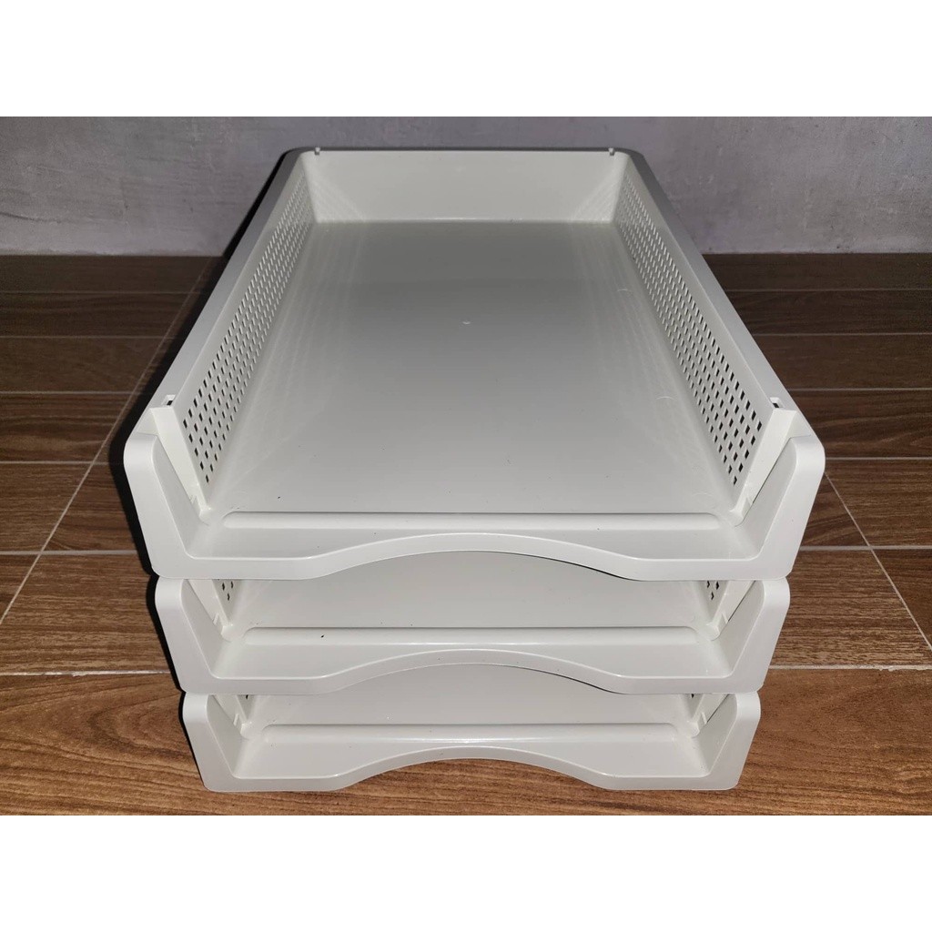 3 Layers Elegant document tray / paper holder / office rack / desktop ...