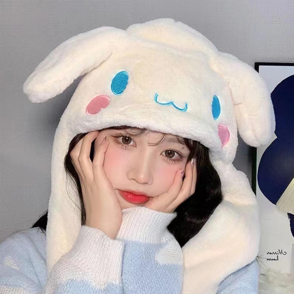 Jumping Hat, Cinnamoroll My Melody Ear Active Hat, Kawaii Kuromi Soft