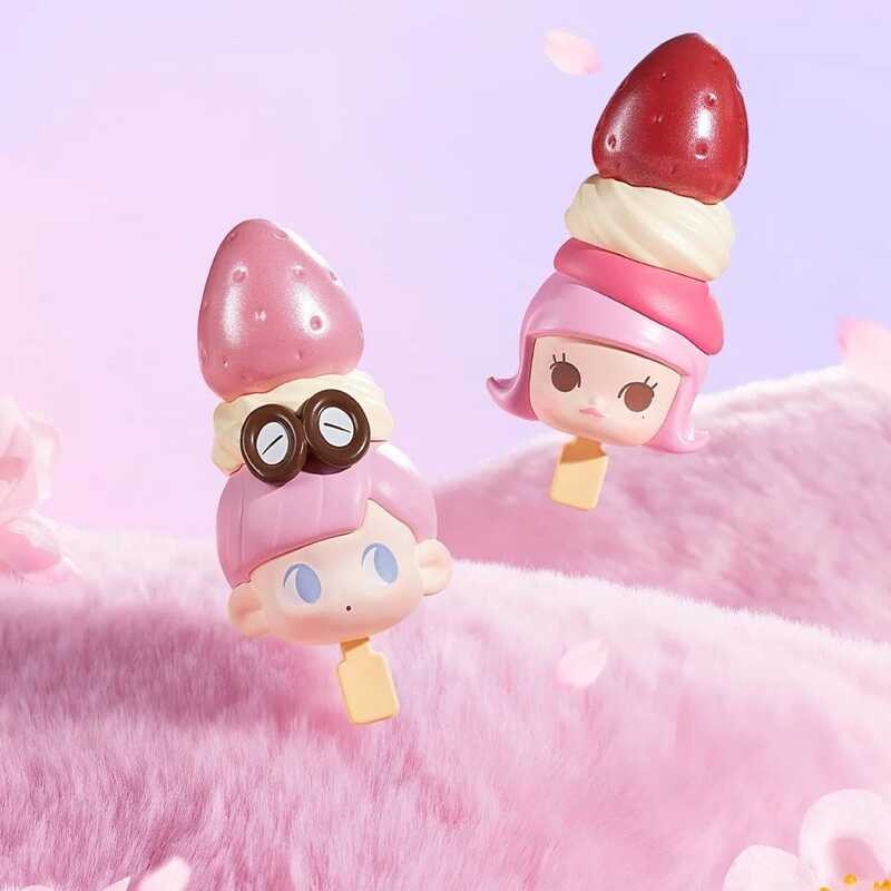 9 Skullpanda Dimoo Labubu Pucky Pop Bean Cherry Blossom Sweety Series ...