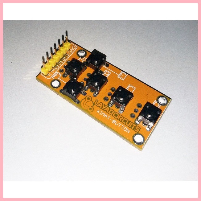 ஐ Button Module 6 channel for Arduino Push Button Normally Open Module ...