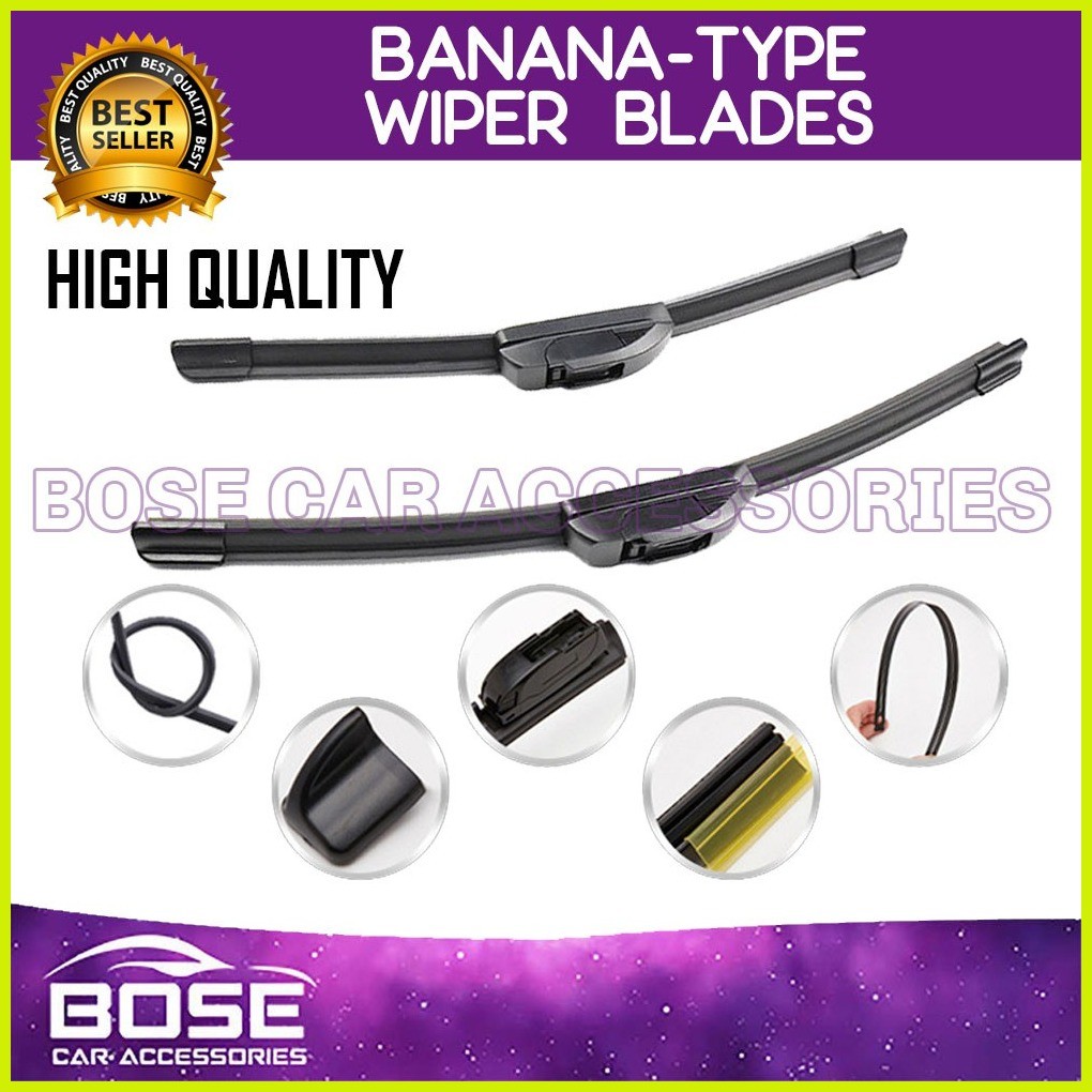 ∏ Hyundai Cars Banana Type Front Wiper Blade Collection for Accent