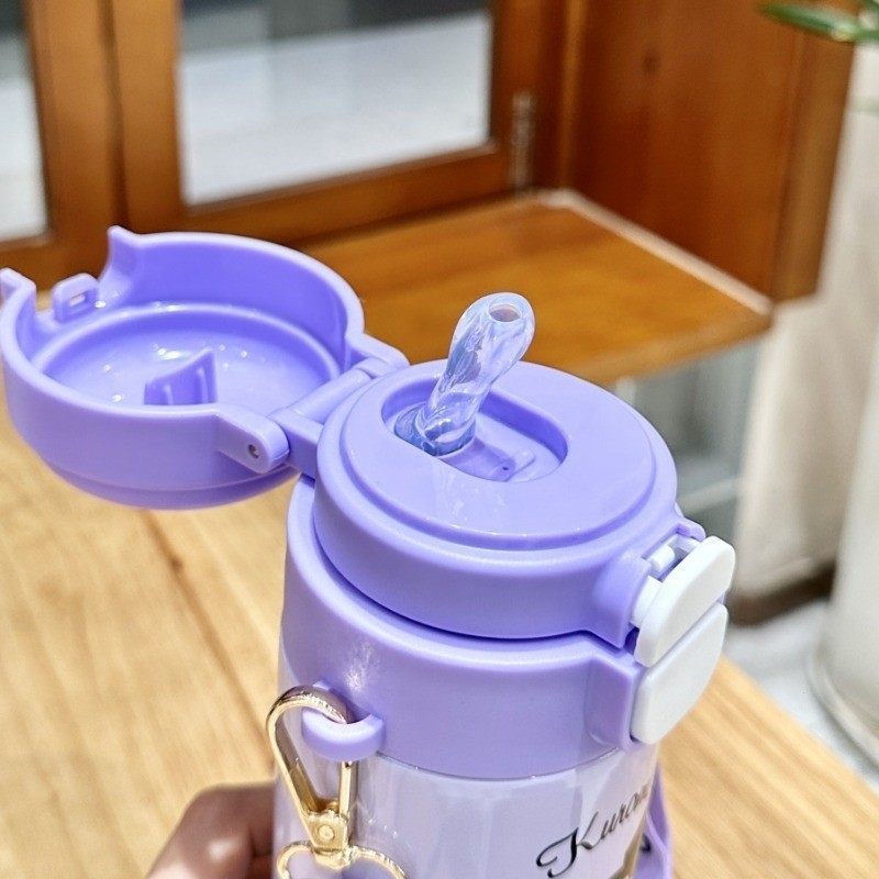 Genuine Kuromi Cinnamoroll DoubleDrink Tumbler Kids 316 Stainless