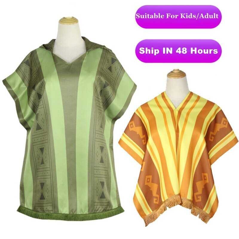 Encanto Madrigal Cosplay Costume Cloak Camilo Bruno Cos Cape Coat