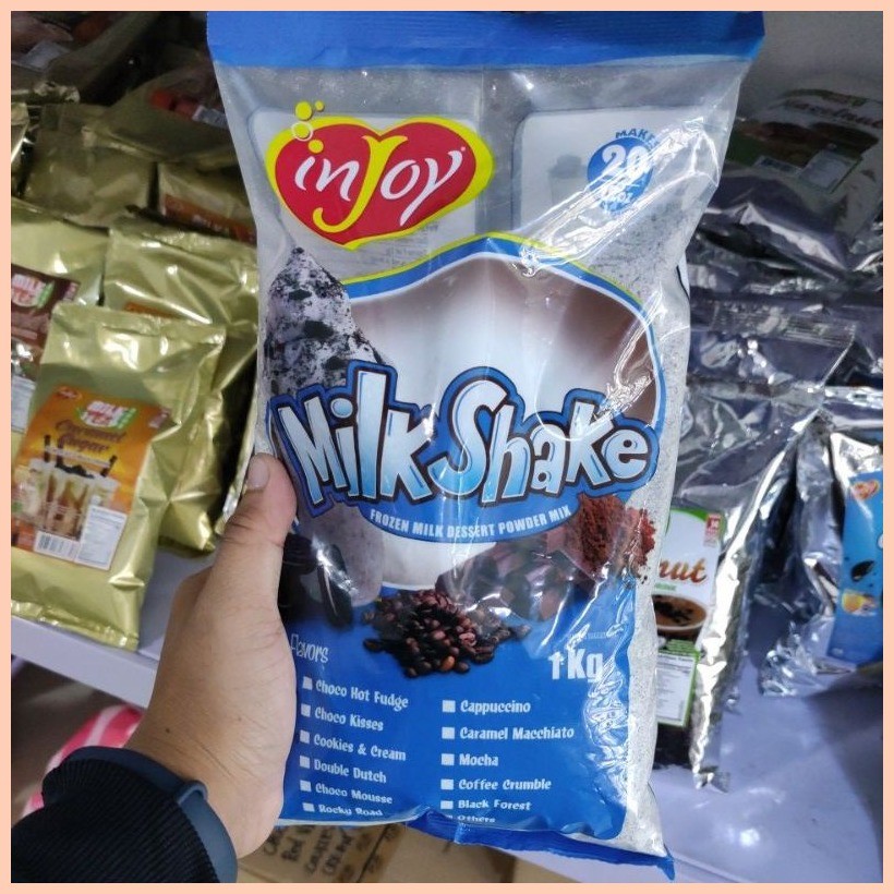 Injoy Cookies and Cream Milk Shake Powder 1kg | Shopee Philippines