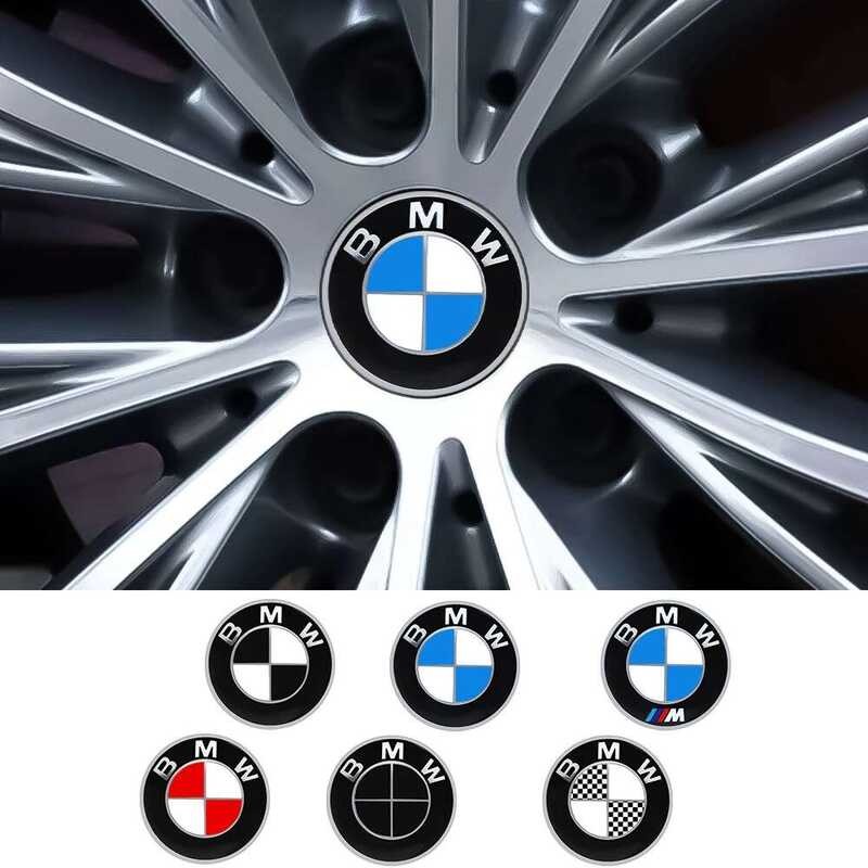 Car Badge 56/60/65mm Wheel Center Cover Stickers Hub Caps Decal For M ...