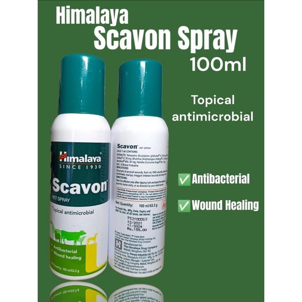 Himalaya Scavon Vet Spray (100ml) | Shopee Philippines