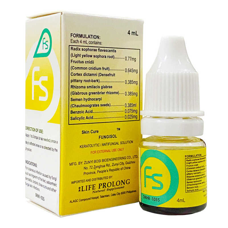 Fungisol Keratolytic / Antifungal Solution 4Ml | Shopee Philippines