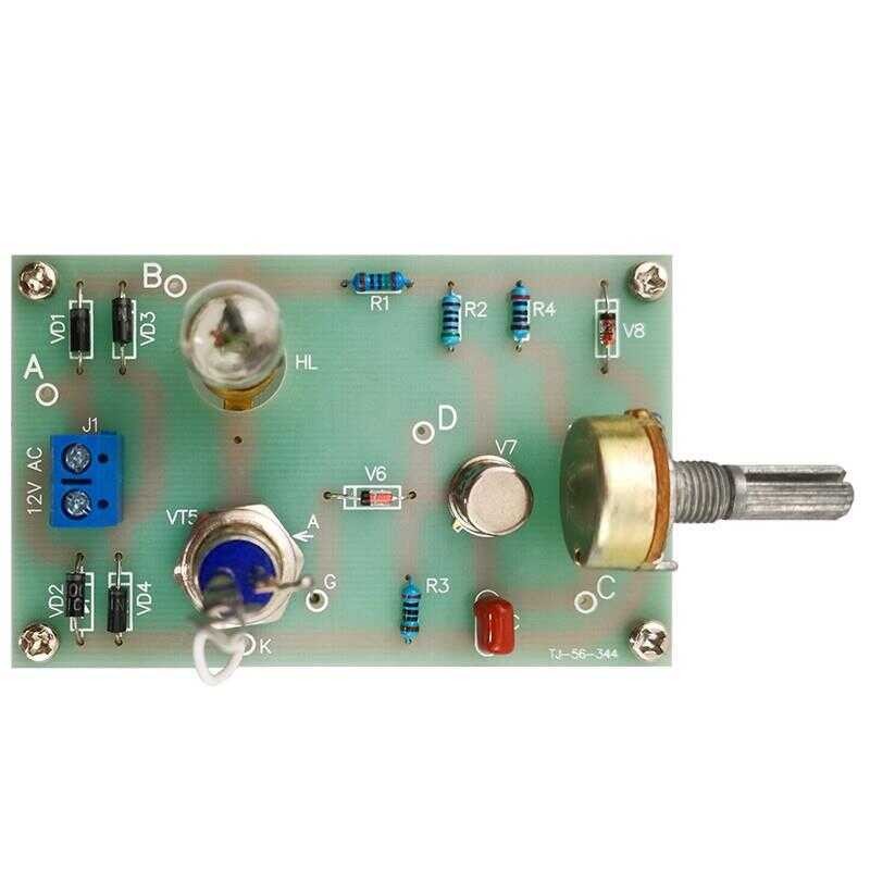 Transistor BT33 Desk Lamp Dimmable Circuit AC 12V Electronic DIY Skill ...