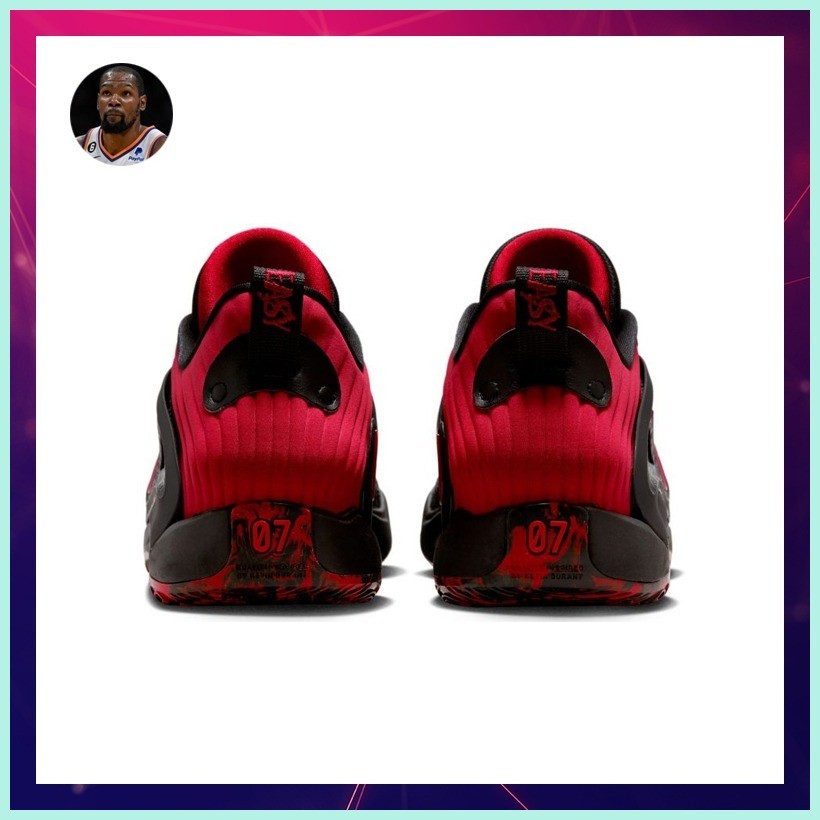 Kevin Durant KD 15 Black Red OEM Sports Basketball Shoes For Men High ...