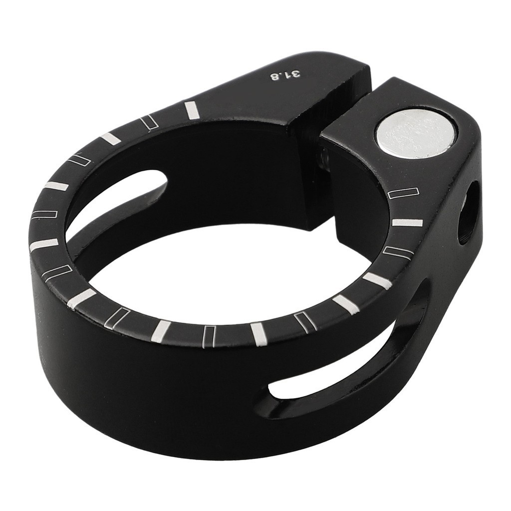 BESTWFM BikeSeat Post Clamp Lightweight Alloy 31.8mm 34.9mm Mountain