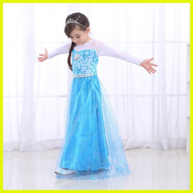 Disney Frozen Elsa Costume for Kids ages 3 9 and Accessories sold separately