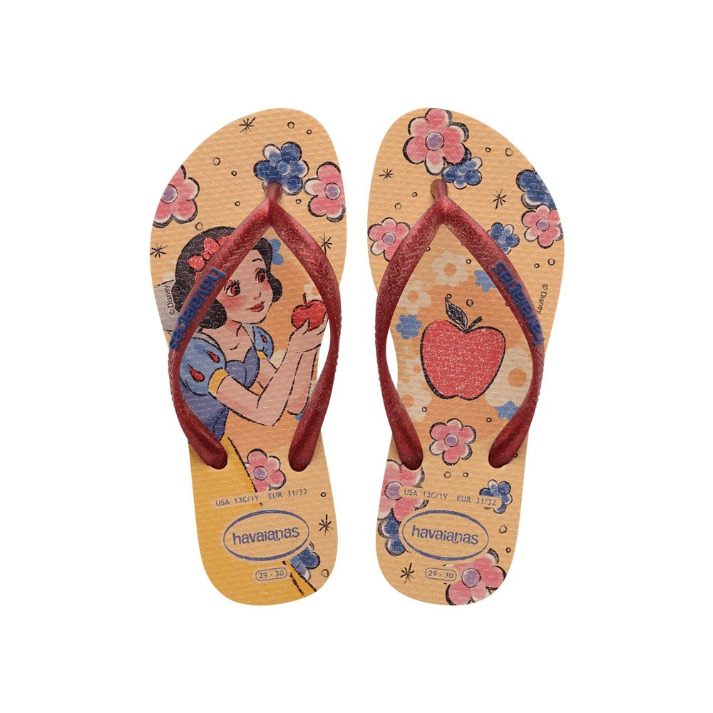 Havaianas Kids Slim Princess Caja Yellow Shopee Philippines