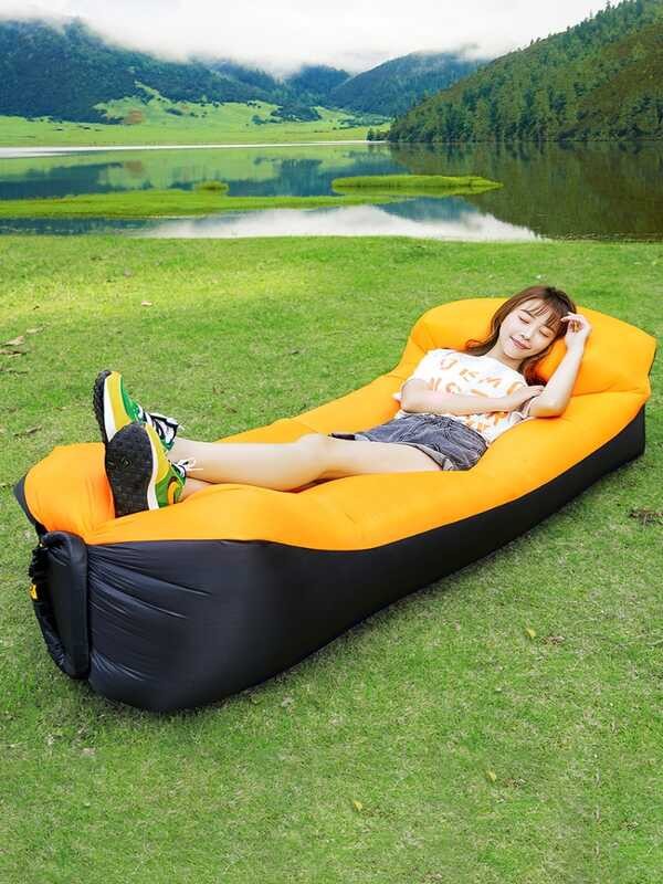 Af Inflatable Sofa Lazy Music Festival Outdoor Camping Beach Portable ...