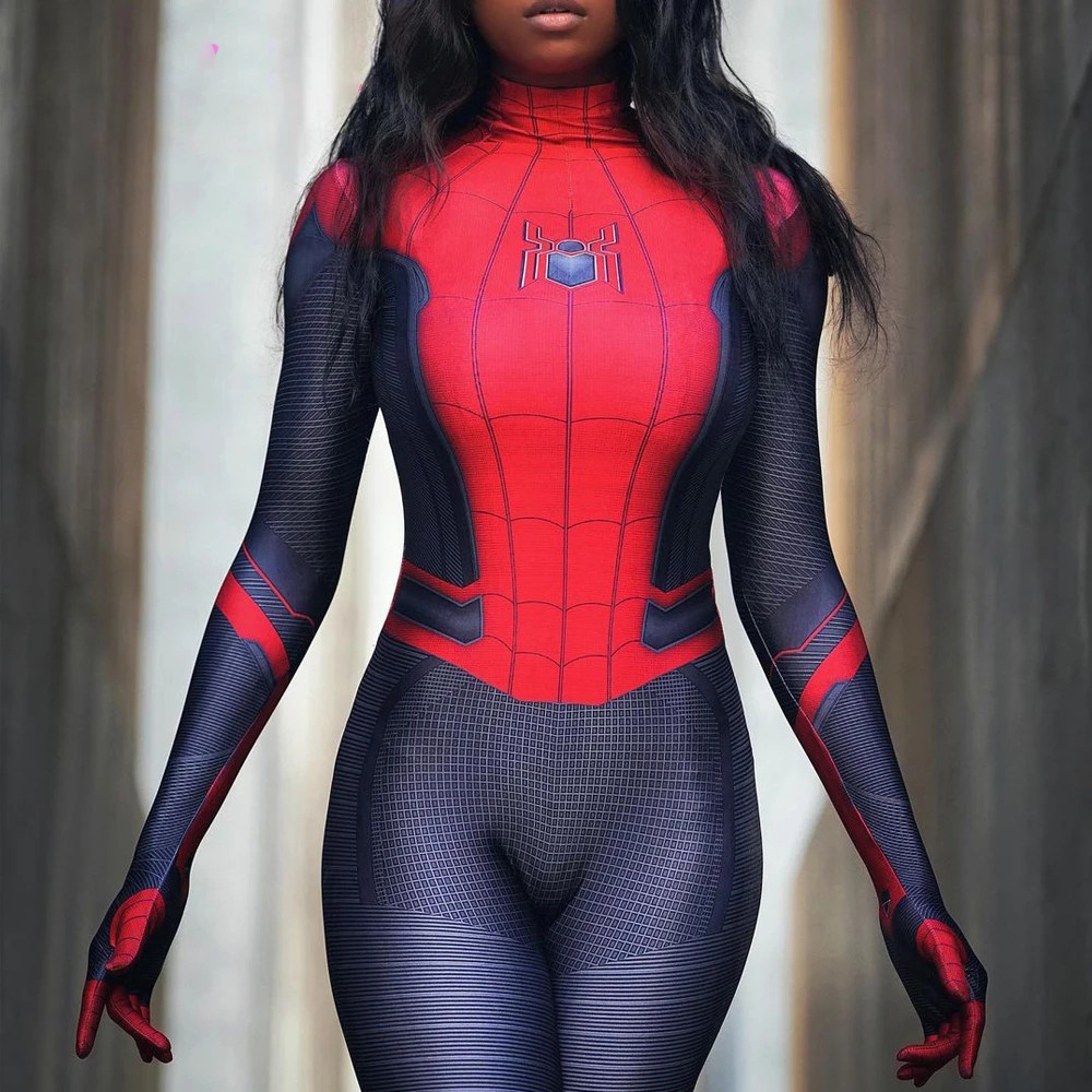 spiderman-far-from-home-cosplay-woman-sexy-suit-jumpsuit-spandex
