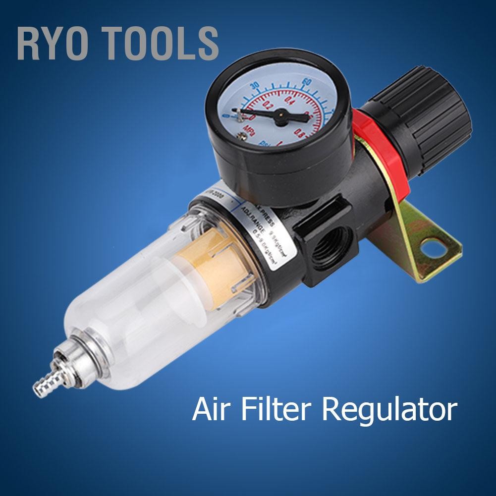 Air Filter Regulator Moisture Trap Compressor 1/2" Moisture Oil Water Separator Air Compressor Filter Trap Separator For Air Tool System Kit With - View #11