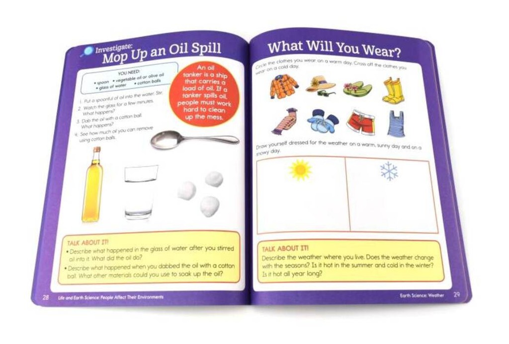 Hands-On STEAM Learning Fun Workbook PreK-G2 STEAM Fun Science ...