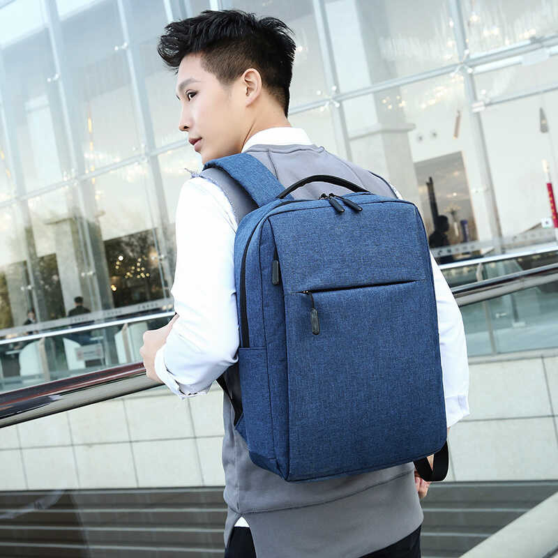 shopee Backpack Men's Computer Backpack Customization USB Backpack ...