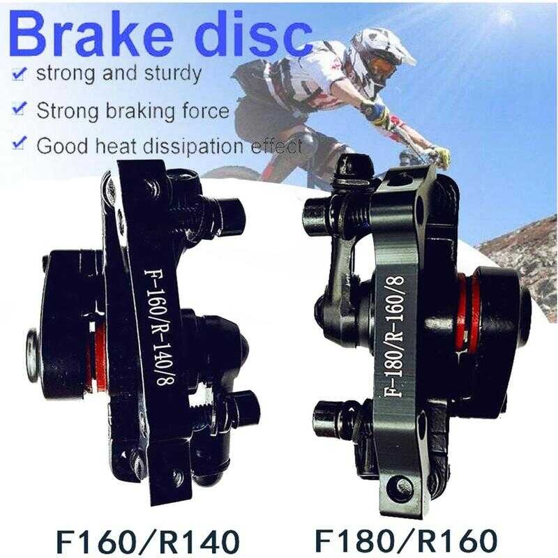 Bicycle Front Rear Caliper Mechanical Disc Brake Mtb Mountain Parts ...