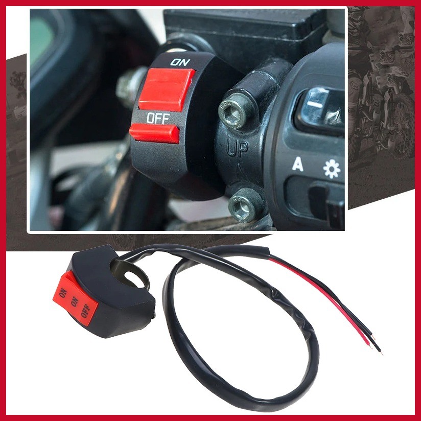 1 Pcs Motorcycle Handlebar Horn Turn Signal Head Light Beam Kill Switch ...
