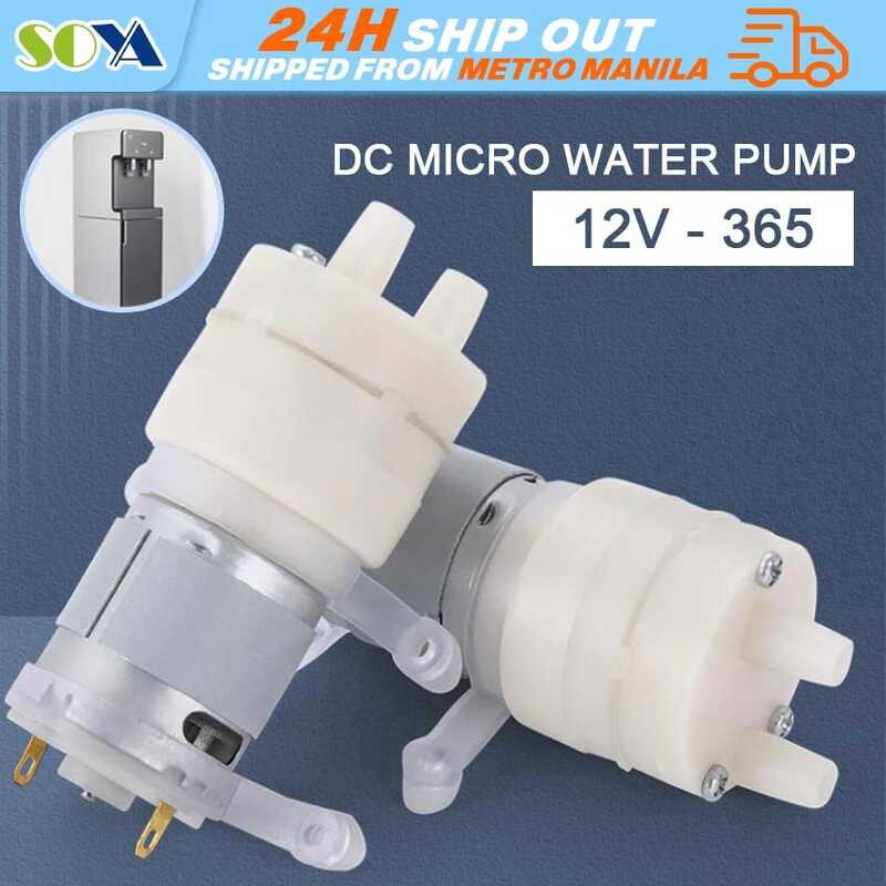 1Pc Priming Diaphragm Mini Pump Spray Motor DC 12V 365 Micro For Water ...