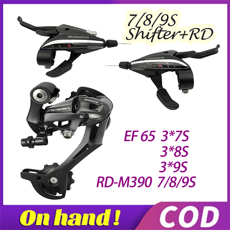 Shimano Acera M390 Rear Derailleur 7 8 9 speed EF65 Shifter 7 speed 8