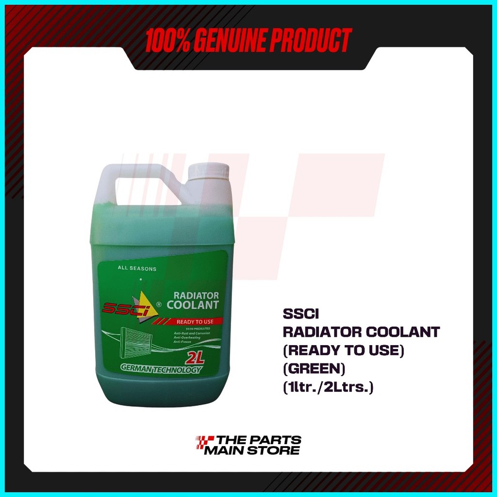 SSCI RADIATOR COOLANT (READY TO USE) (GREEN) | Shopee Philippines