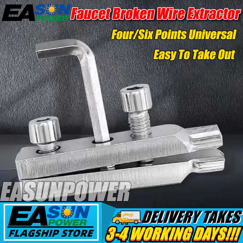 Broken Wire Remover Thread Tap Screw Remover, Faucet Angle Vae Water ...