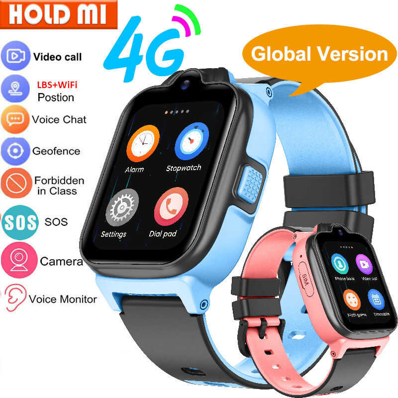 Smart Kids 4G Sim Card WIFI Video Call SOS Child Smartwatch Camera ...