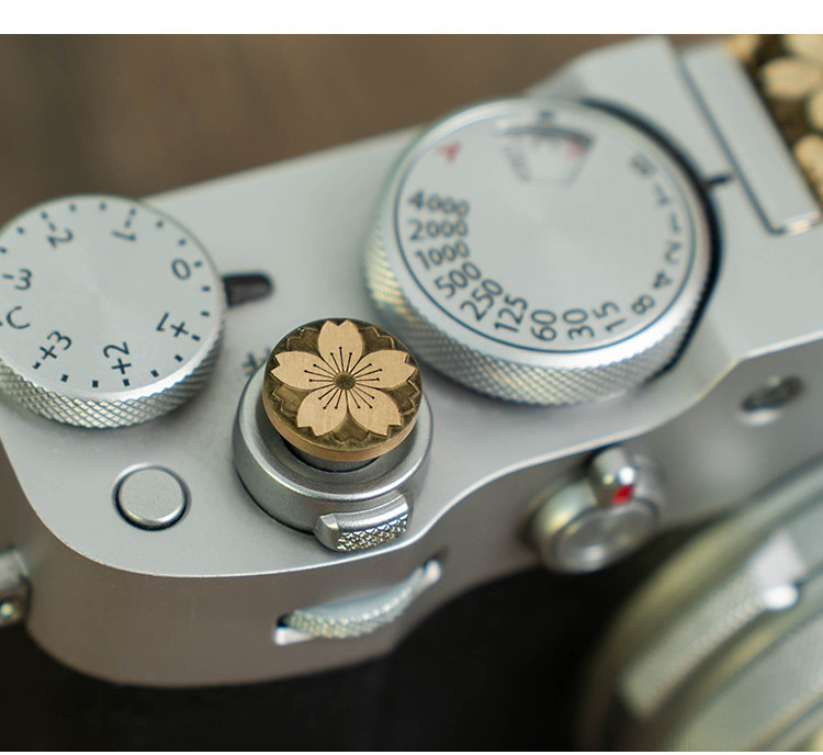 Camera metal hot shoe cover shutter button suitable for Fuji XS10/20 ...