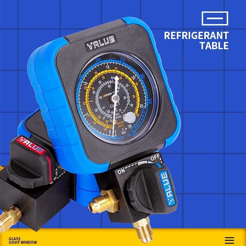 Vrm1-B-0403/Vrm1-B-0404 Single Manifold Air Conditioner Pressure ...