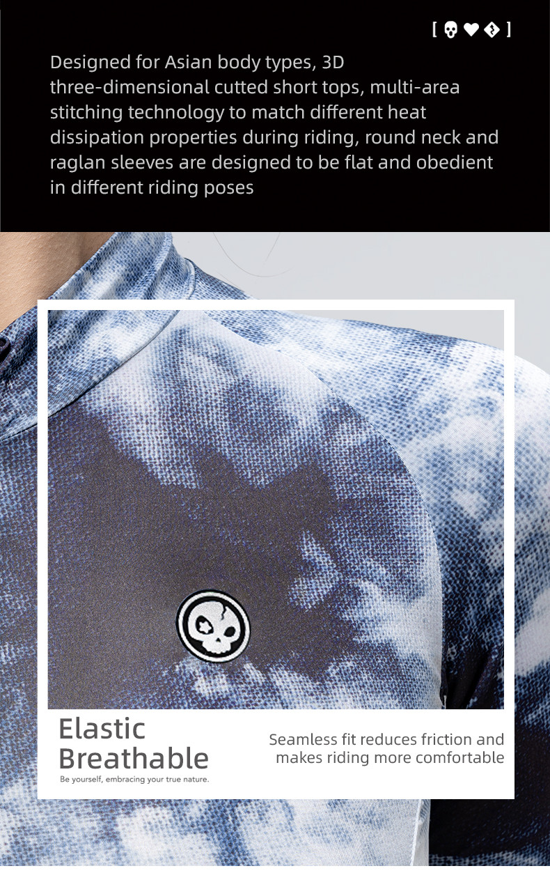 VNS ROCKBROS Women Jersey Elastic Breathable Female Bike Jersey Long