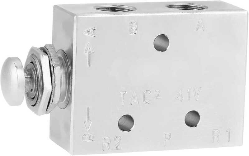 Vae, 2 TAC2-41P Position 3 Way Air Pneumatic Knob ON\/OFir Control ...