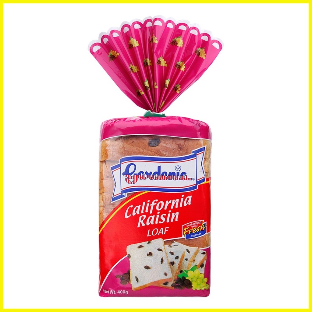 ஐ ♈ Gardenia California Raisins 400g + High Fiber Wheat Bread 400g
