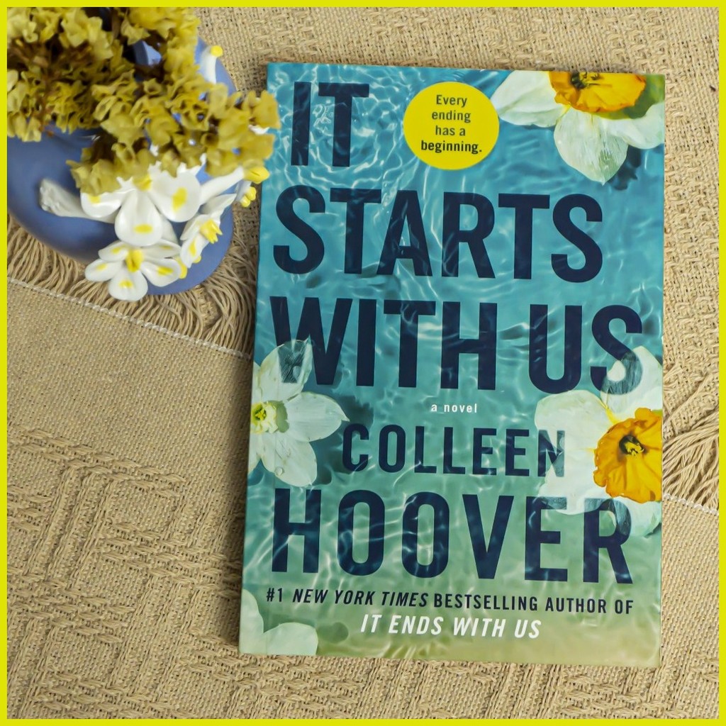 ∇ 【onhand】 It Ends with Us it starts with us by Colleen Hoover English