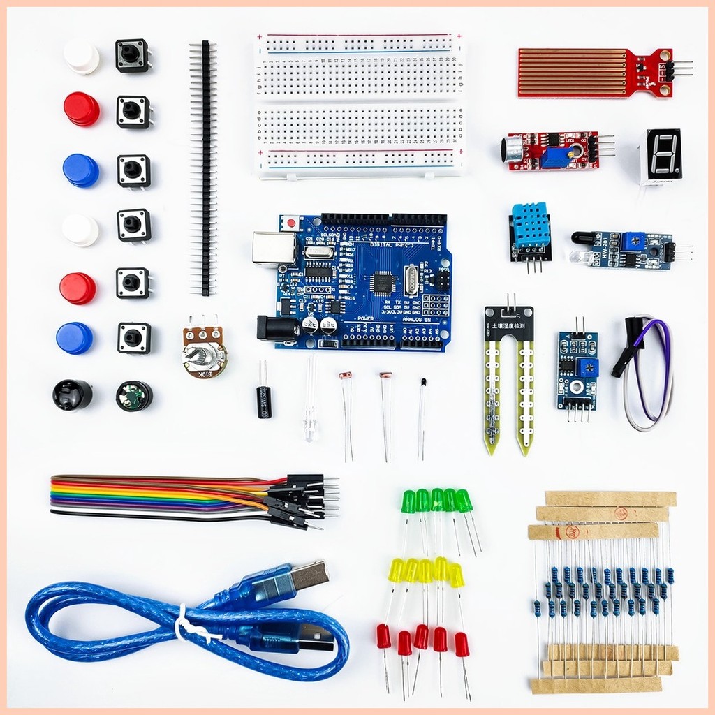 ♟ ☋ LAFVIN Basic Starter Kit With Uno R3 Ch340 Breadboard + Retail Box ...