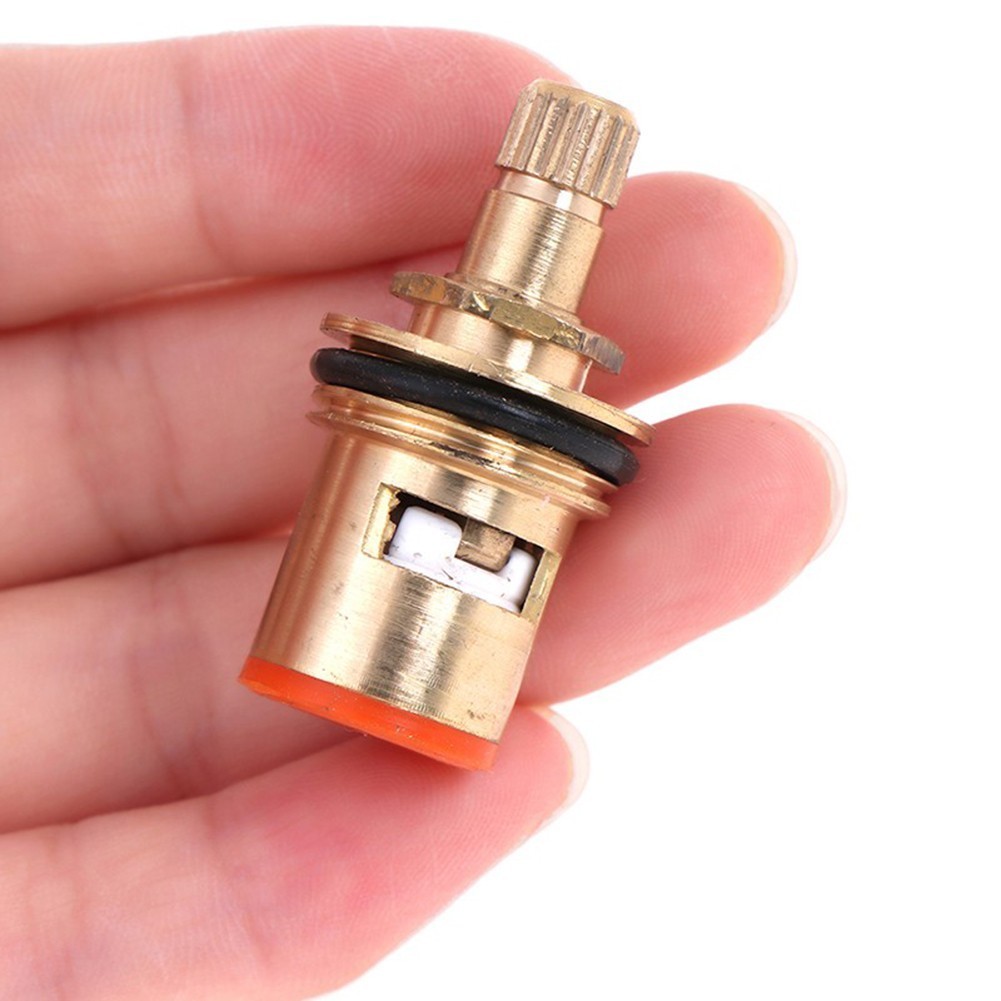 1/2\" 20 Teeth Ceramic Tap Cartridge Disc Quarter Turn Valve Faucet