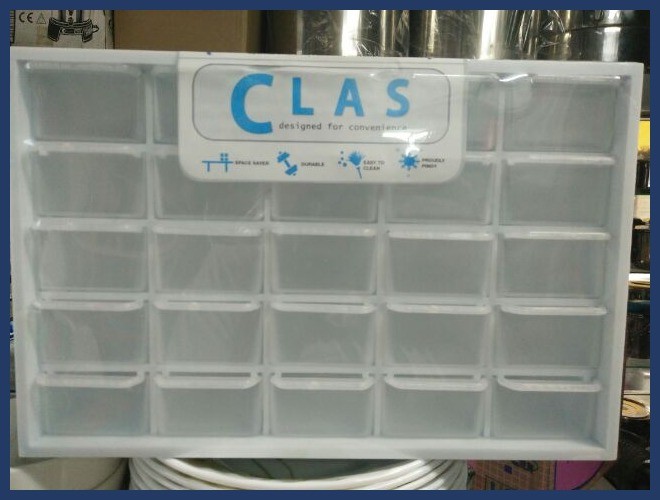 ♀ CLAS 25 Mini Drawer Cabinet Plastic Storage Organizer 28cm x 18cm x ...