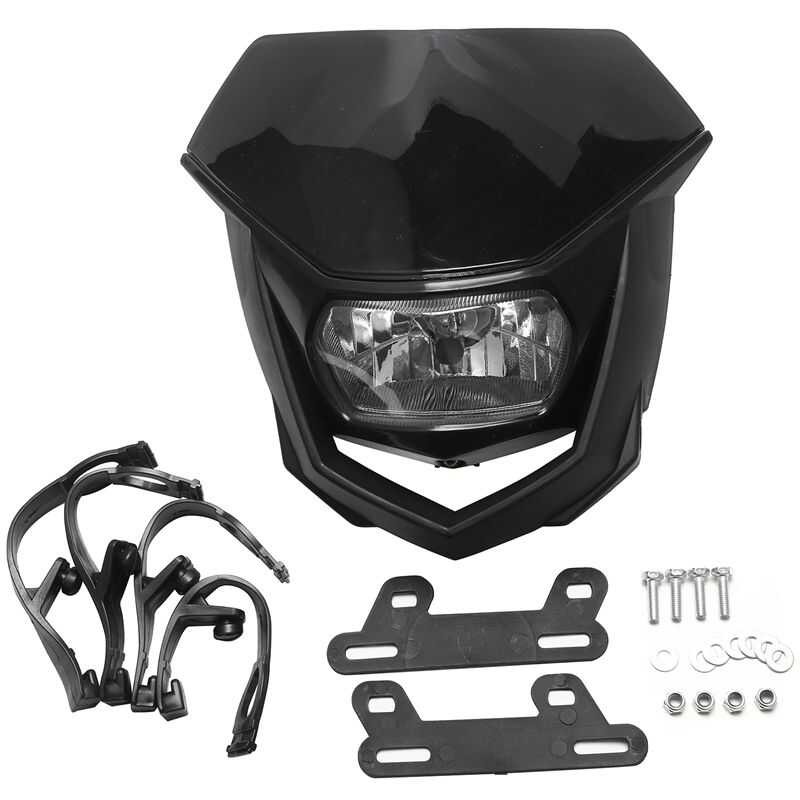 thumbnail image 2 of Universal 12V 18W Motorcycle Headlight Fairing Head Lamp Para Sa 2 of 9
