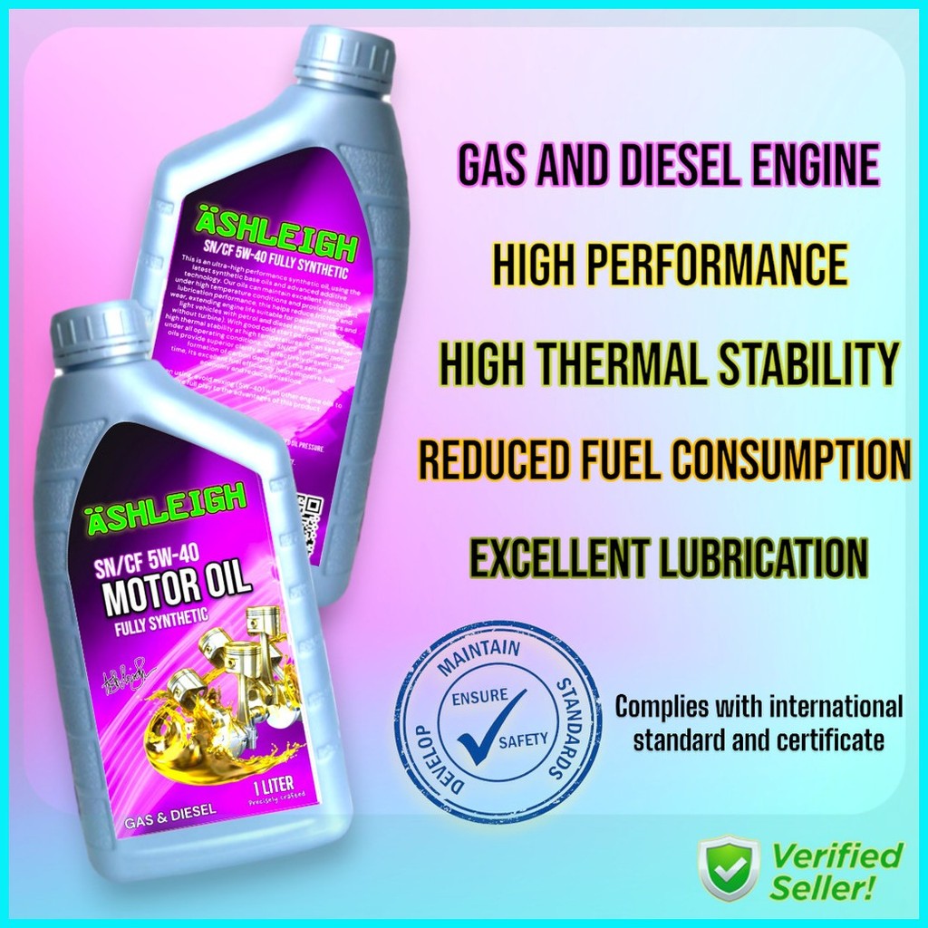 5w-40 Fully Synthetic Engine Oil 6L with Oil Filter Mitsubishi ...