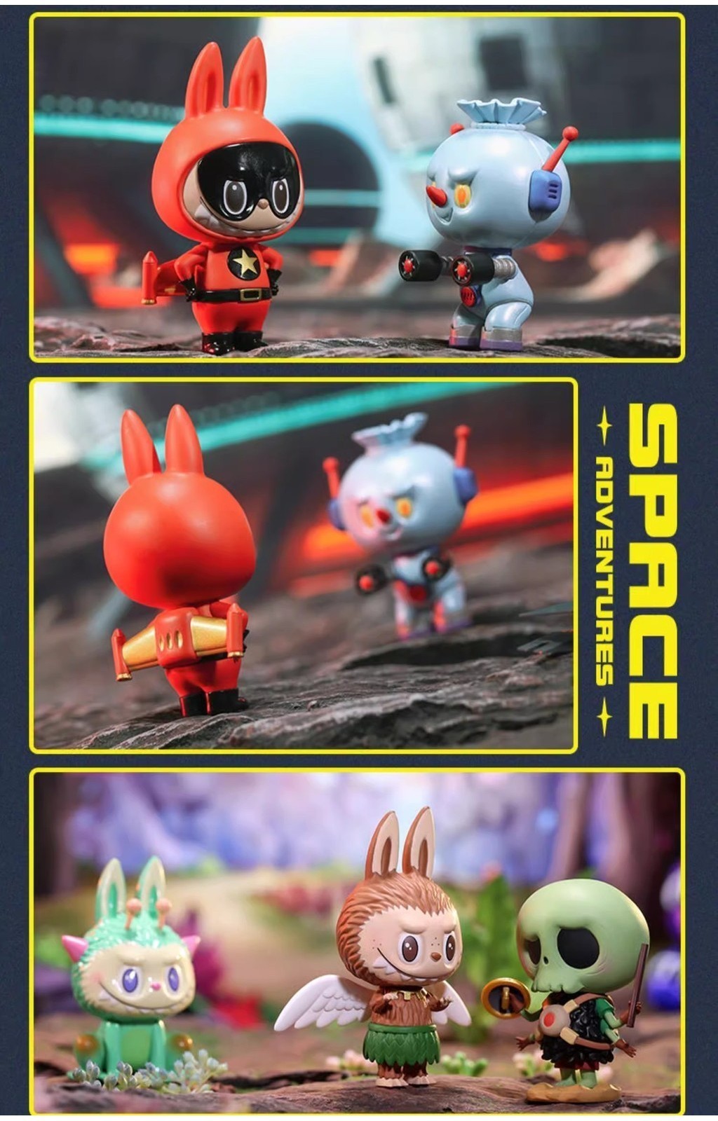 Labubu space adventure