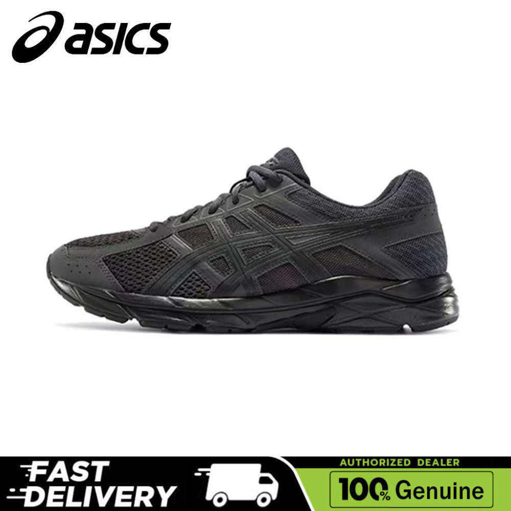 100 Genuine Asics Gel Contend 4 black for men and women Sports shoes Casual and Running shoes Shopee Philippines