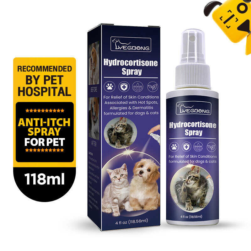 118ml Pet AntiItch Spray for Cats Dogs Delaying Mites Flea Repel Insects Explains COD Shopee