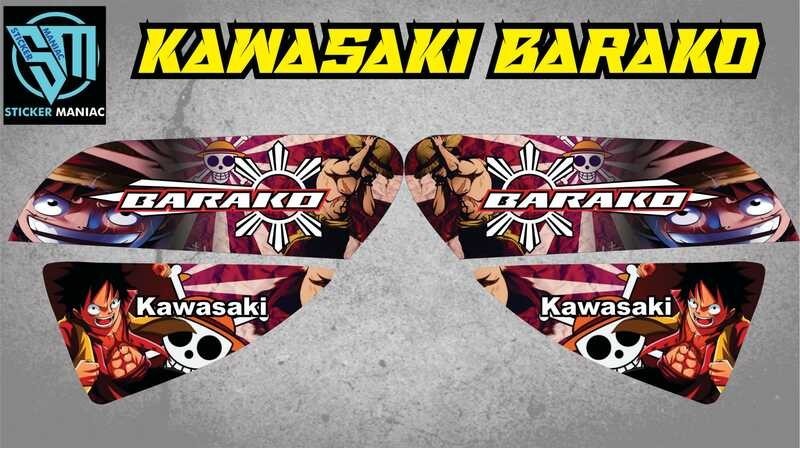 KAWASAKI BARAKO DECAL STICKER | Shopee Philippines