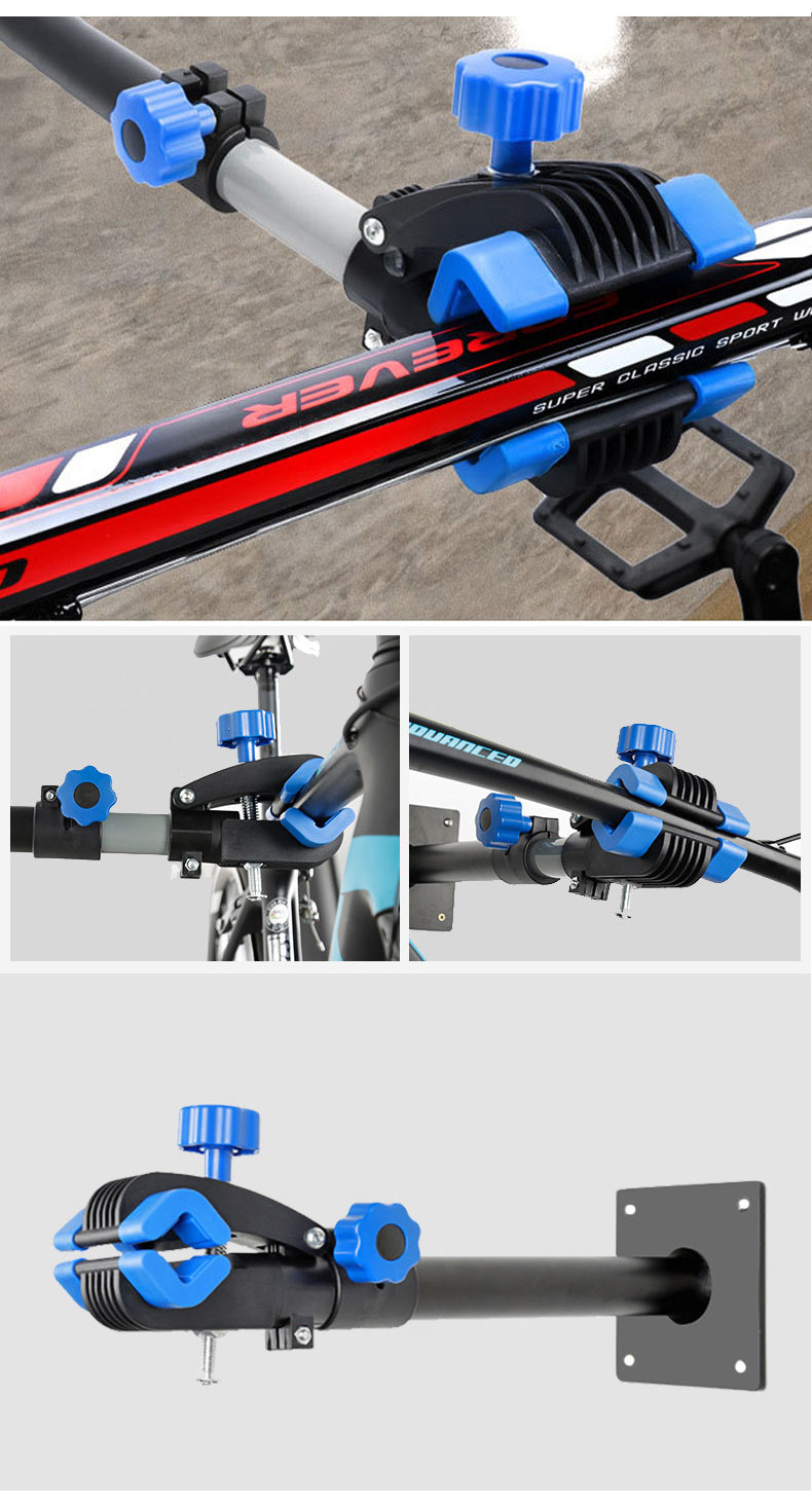 Heavy Duty Bicycle Wall Desktop Mount Telescopic 360° Rotation Parking ...