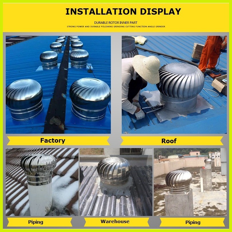 Manzan ventilator cyclone exhaust fan for residential and industrial